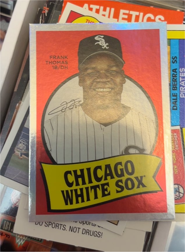2023 Topps Archives 1969 #69T-15 Frank Thomas — front