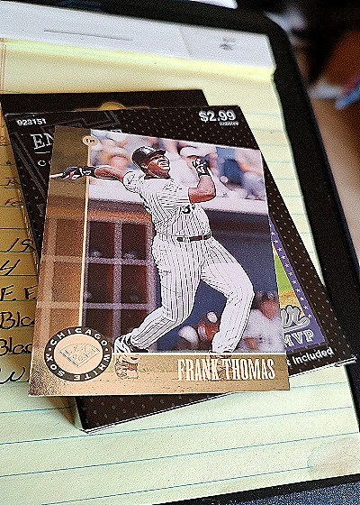 1996 Leaf Bronze Press Proof Parallel #150 Frank Thomas — front
