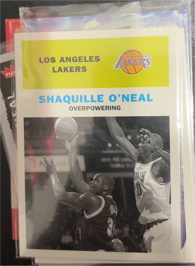 1998-99 Fleer Tradition Vintage '61 #143 Shaquille O'Neal — front