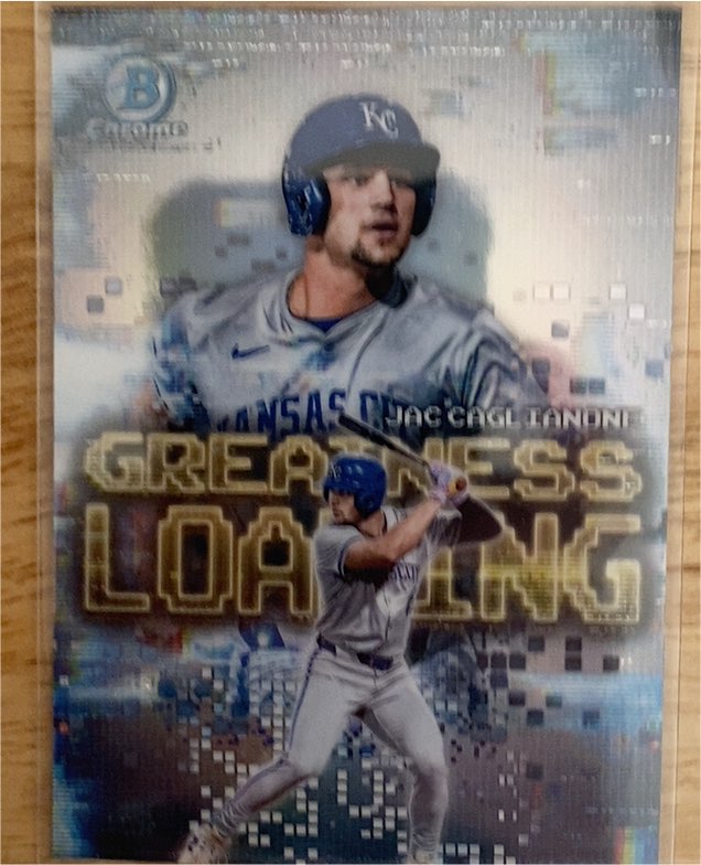 2025 Bowman Chrome #GL-21 Jac Caglianone Greatness Loading — front