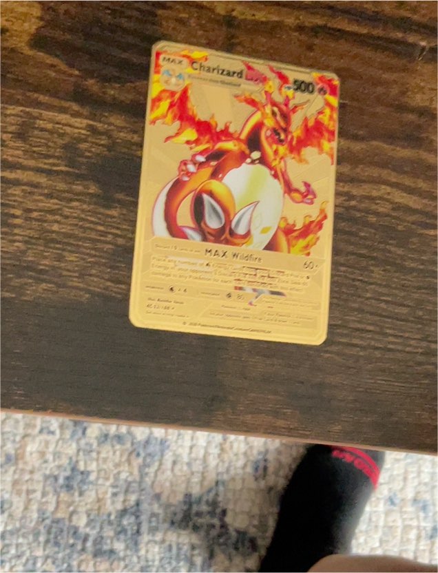 2020 Pokémon Max Charizard DX 52/100 — front