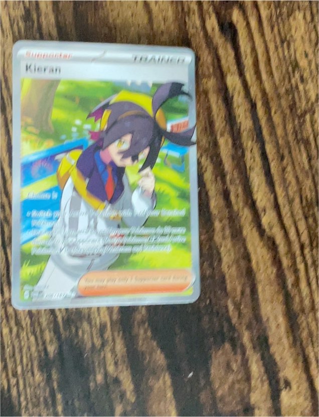 2023 Pokémon SV06: Twilight Masquerade #206 Kieran — front