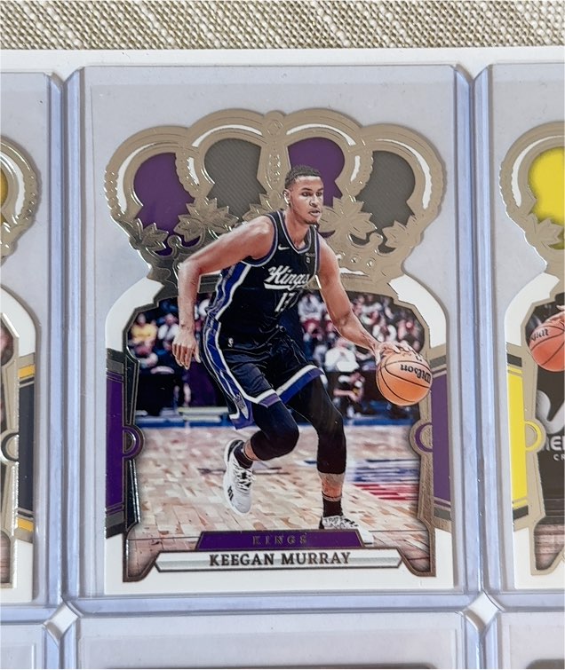 2023-24 Panini Crown Royale #75 Keegan Murray — front
