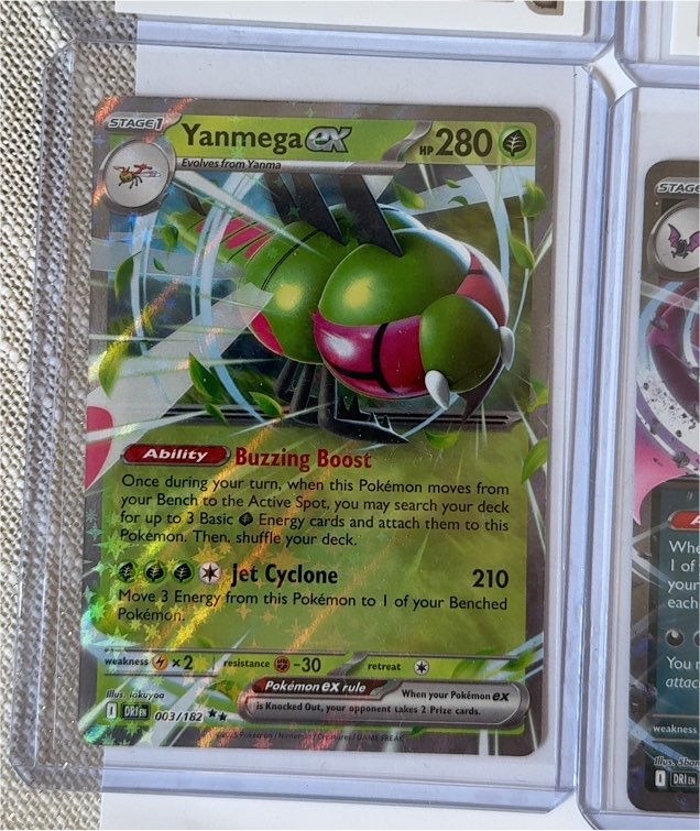 2025 Pokémon #003 Yanmega ex — front