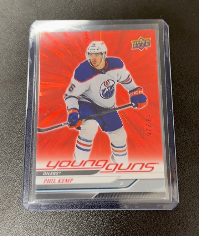 2024-25 Upper Deck Series 2 #471 Phil Kemp Young Guns Outburst — front