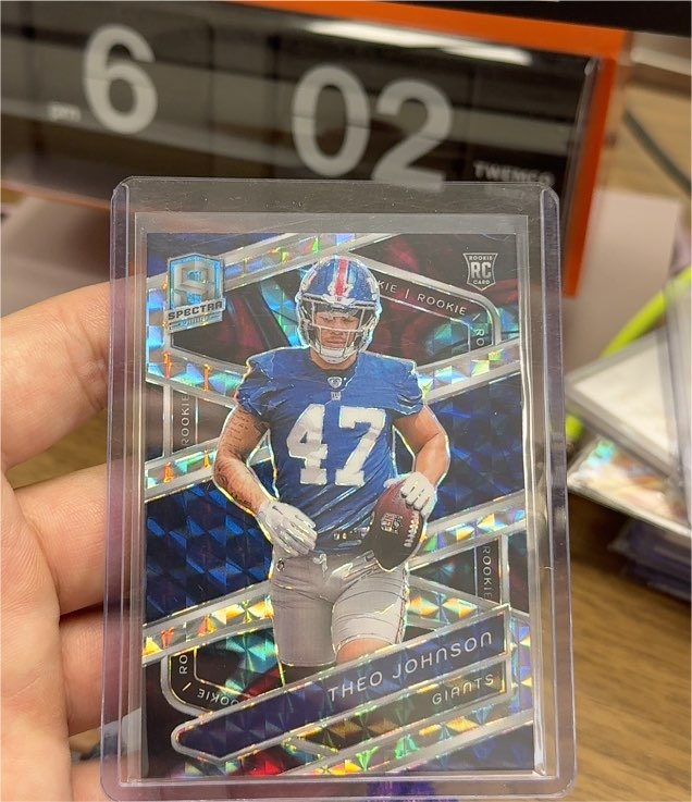 2023 Panini Spectra #RC Theo Johnson — front