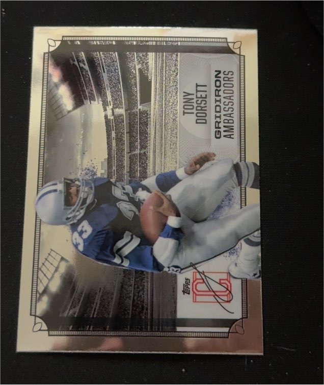 2024 Topps Signature Class Gridiron Ambassadors #GA-28 Tony Dorsett — front