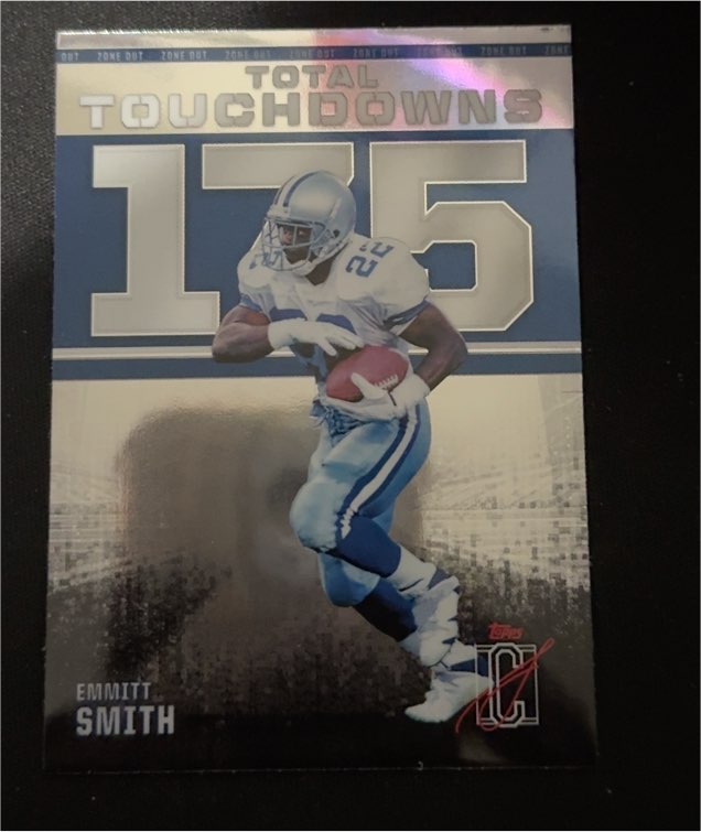 2024 Topps Signature Class #ZO-2 Emmitt Smith - Zone Out — front