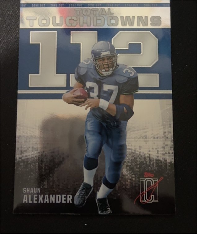 2024 Topps Signature Class #ZO-12 Shaun Alexander — front