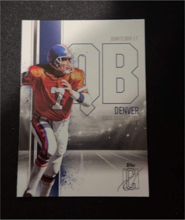 2024 Topps Signature Class #13 John Elway — front