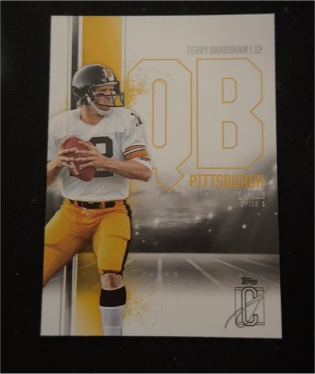 2024 Topps Signature Class #12 Terry Bradshaw — front