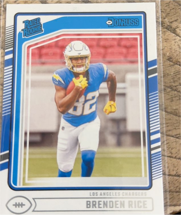 2024 Panini Donruss #382 Brenden Rice — front