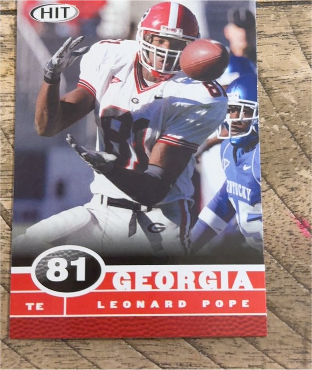 2006 SAGE HIT #31 Leonard Pope — front