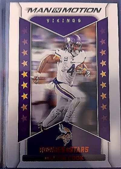 2022 Panini Rookies & Stars Man In Motion #MM-5 Dalvin Cook — front