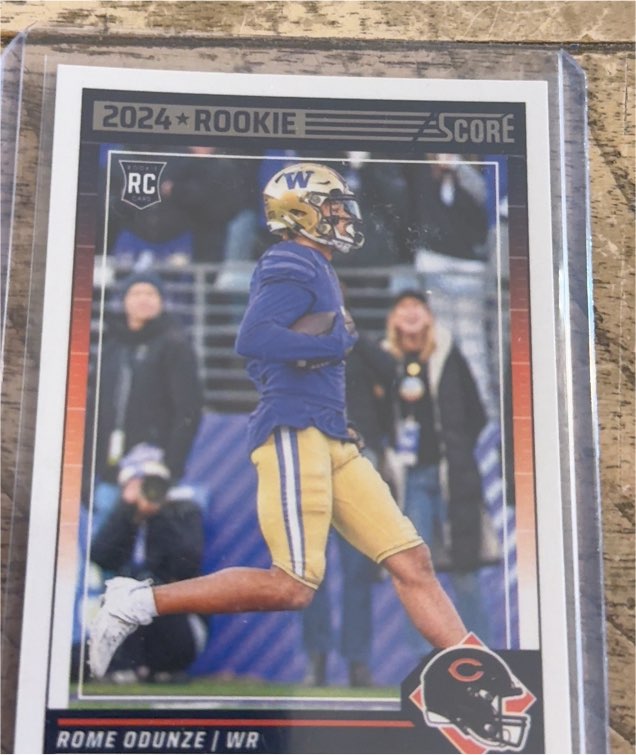 2024 Panini Score #309 Rome Odunze Rookie — front
