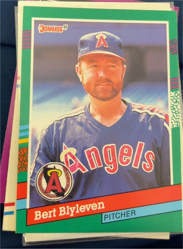 1991 Donruss #453 Bert Blyleven — front