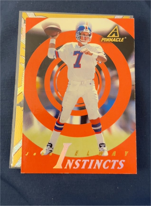 1997 Pinnacle Instincts #191 John Elway — front