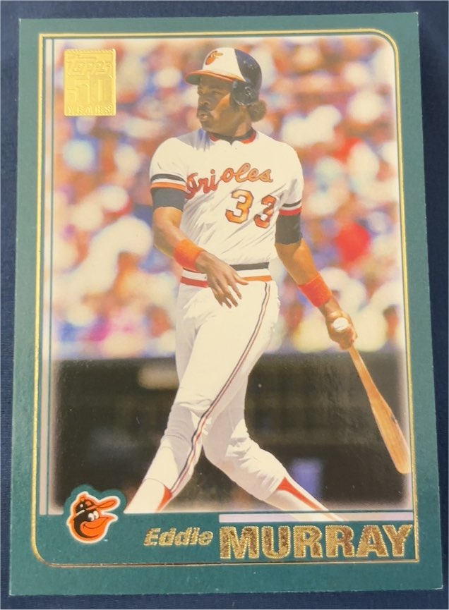 2021 Topps Archives #212 Eddie Murray Baltimore Orioles — front