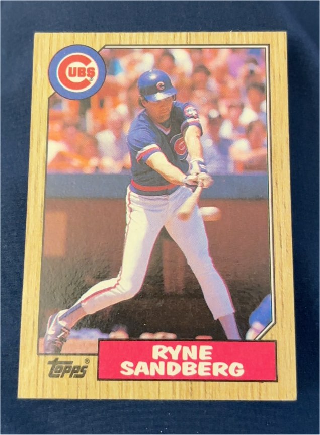1987 Topps #680 Ryne Sandberg — front