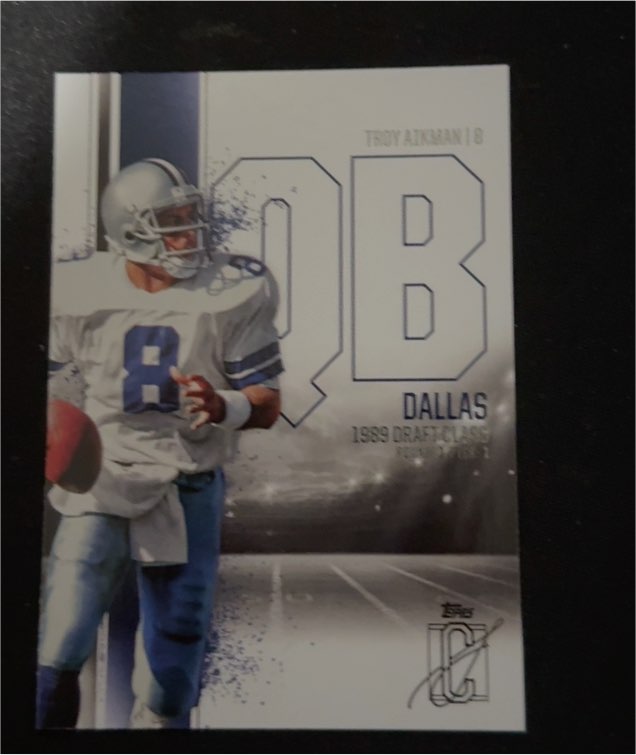 2024 Topps Signature Class #10 Troy Aikman — front