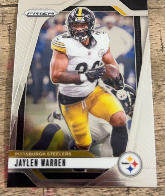2024 Panini Prizm #242 Jaylen Warren — front