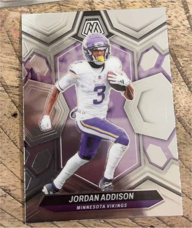 2024 Panini Mosaic #144 Jordan Addison — front
