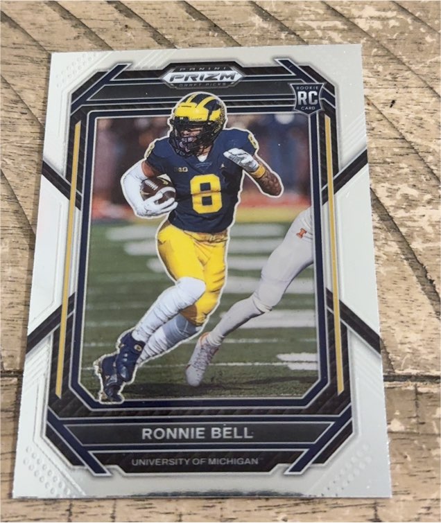 2023 Panini Prizm Draft Picks #199 Ronnie Bell — front
