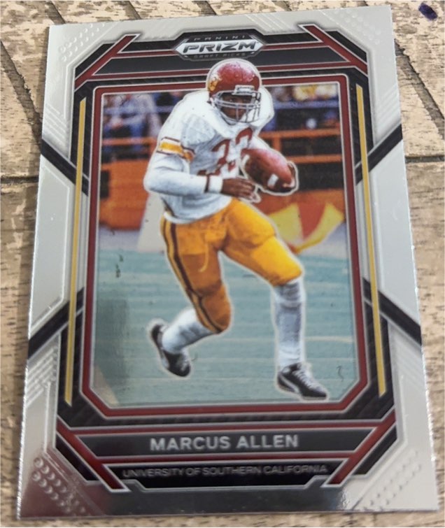 2023 Panini Prizm Draft Picks #72 Marcus Allen — front