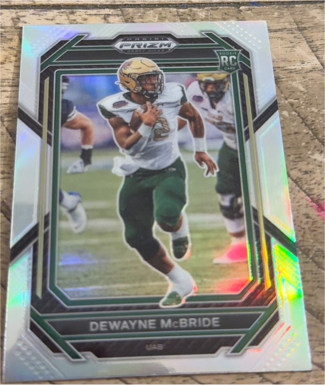 2023 Panini Prizm Draft Picks #131 Dewayne McBride RC — front