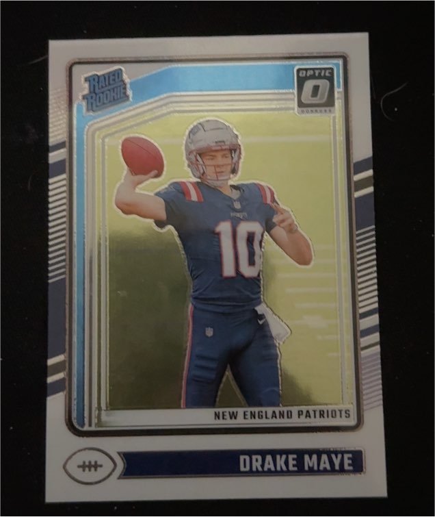 2024 Panini Donruss Optic #229 Drake Maye — front