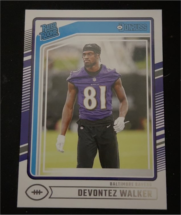 2024 Donruss #345 Devontez Walker — front