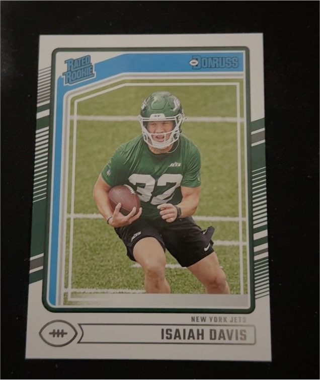 2024 Donruss #386 Isaiah Davis — front