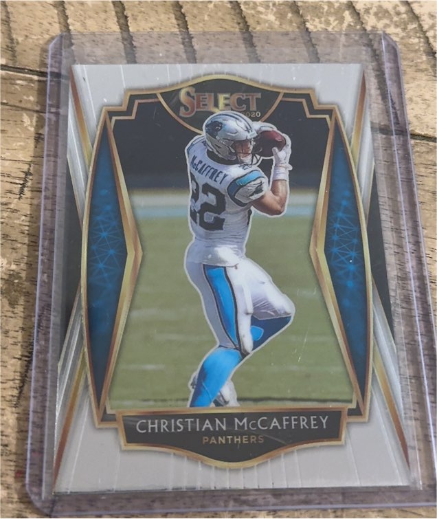 2020 Panini Select Premier Level #106 Christian McCaffrey — front