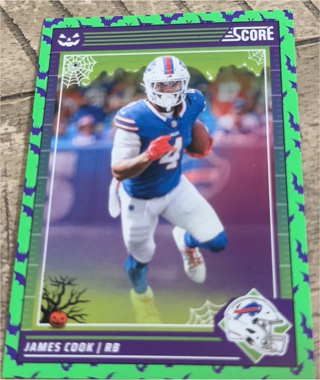 2024 Score-A-Treat #29 James Cook — front