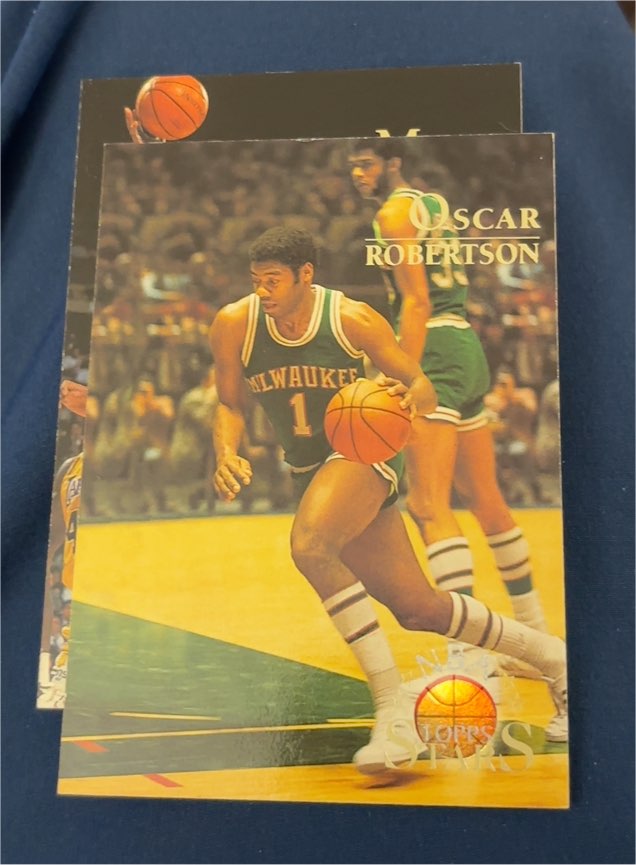 1996 Topps Stars #138 Oscar Robertson — front