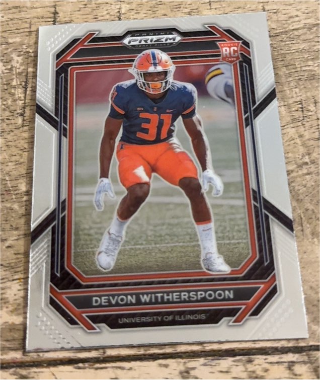 2023 Panini Prizm Draft Picks #179 Devon Witherspoon — front