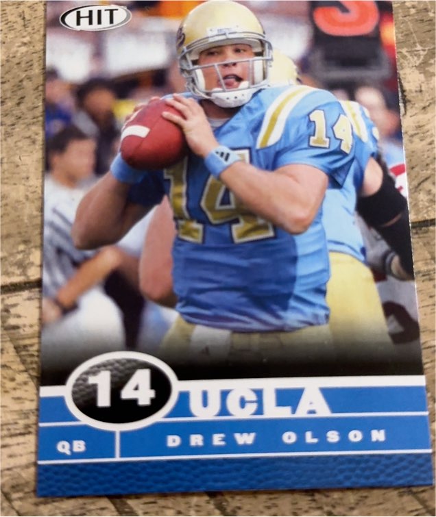 2006 Sage Hit #14 Drew Olson — front