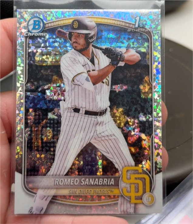 2025 Bowman Chrome #BCP-3 Romeo Sanabria — front