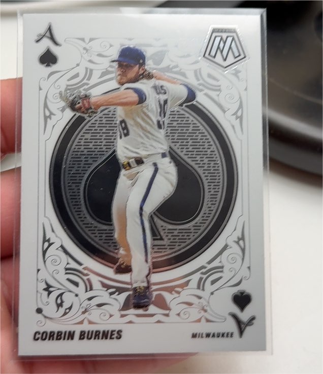 2022 Panini Mosaic Aces #A-11 Corbin Burnes — front