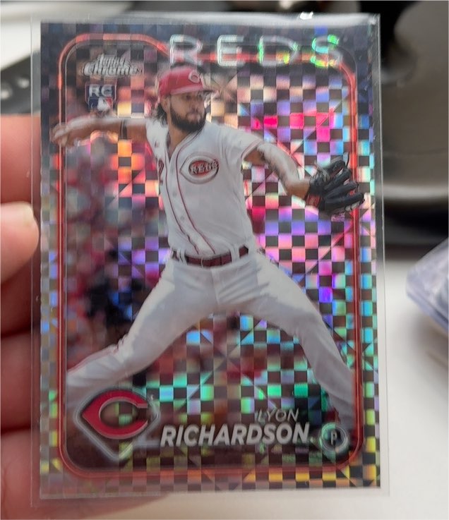 2024 Topps Chrome #230 Lyon Richardson — front