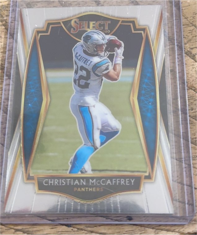 2020 Panini Select Premier Level #106 Christian McCaffrey — front