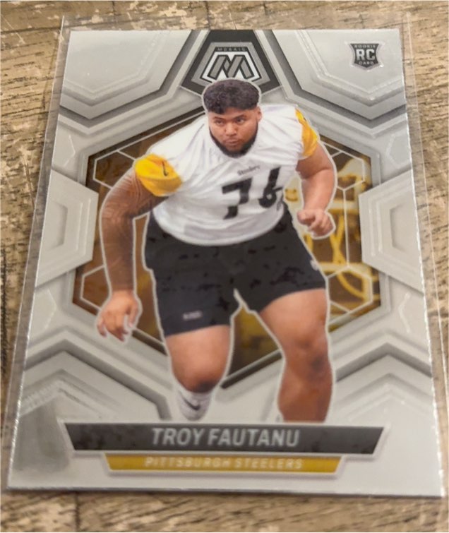 2024 Panini Mosaic #320 Troy Fautanu Rookie — front