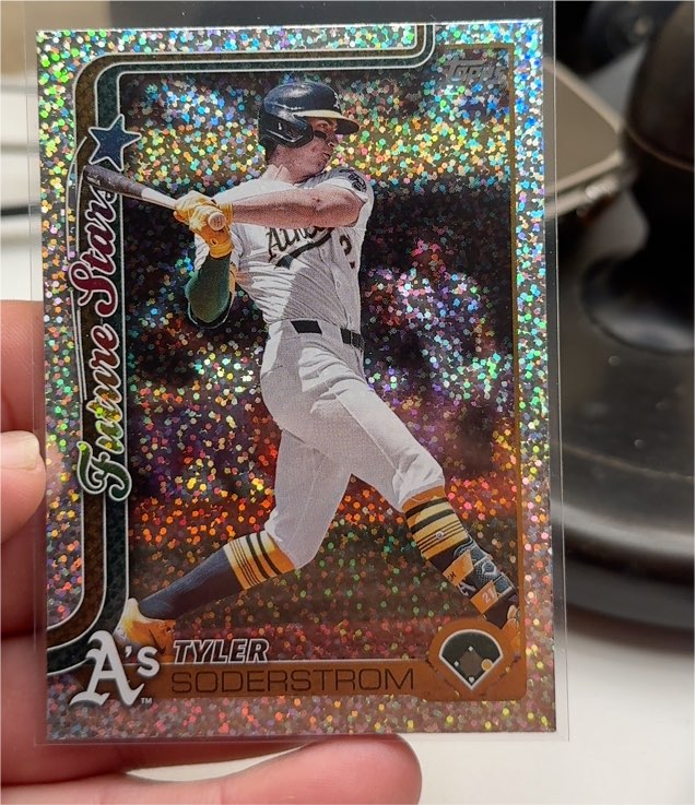 2025 Topps Series 1 #72 Tyler Soderstrom Future Stars — front