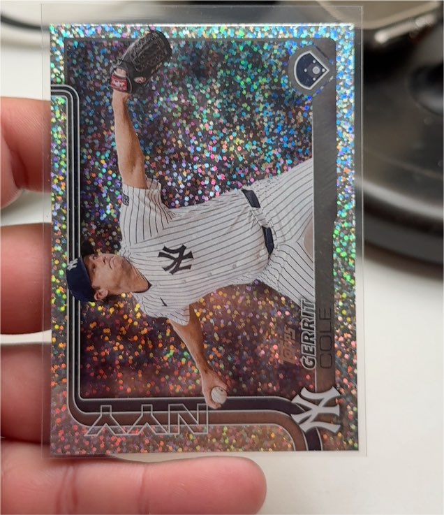 2025 Topps Series 1 #187 Gerrit Cole — front