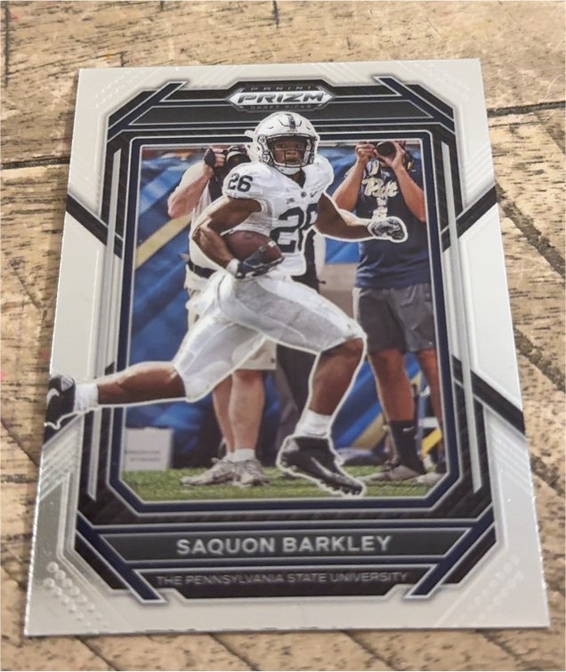 2023 Panini Prizm Draft Picks #87 Saquon Barkley — front