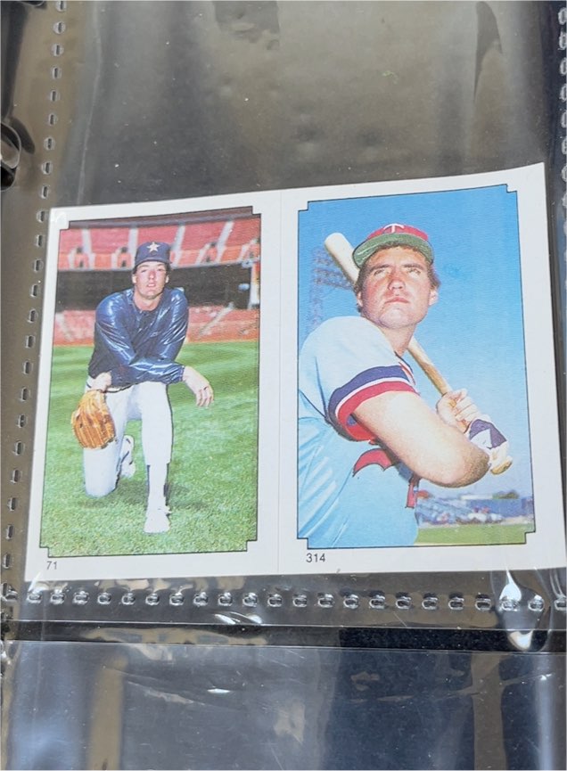 1983 Topps Baseball Sticker #314 Tim Laudner — front