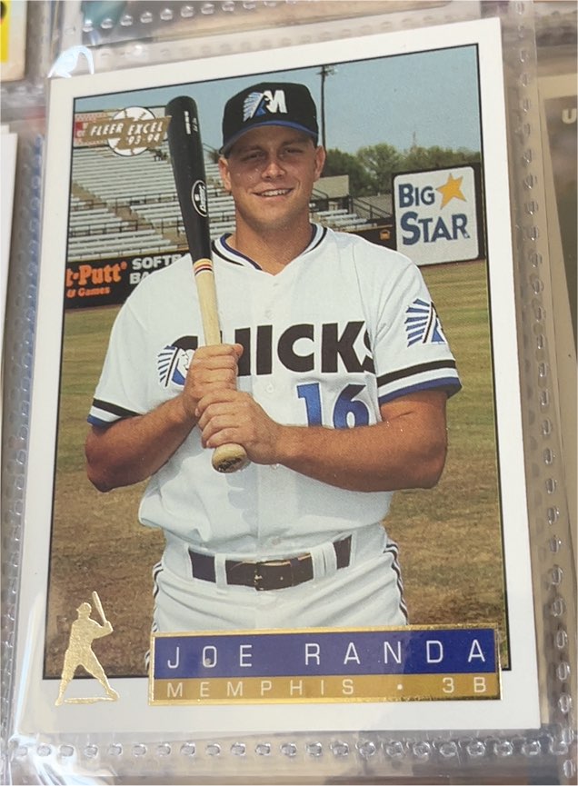 1993-94 Fleer Excel #72 Joe Randa — front
