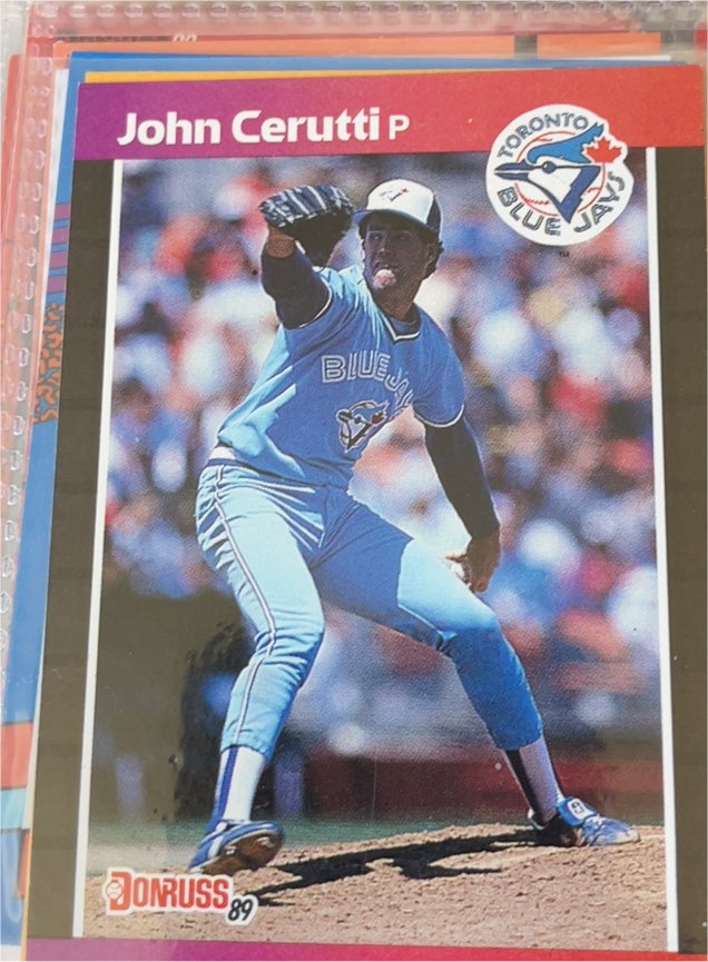 1989 Donruss #467 John Cerutti — front