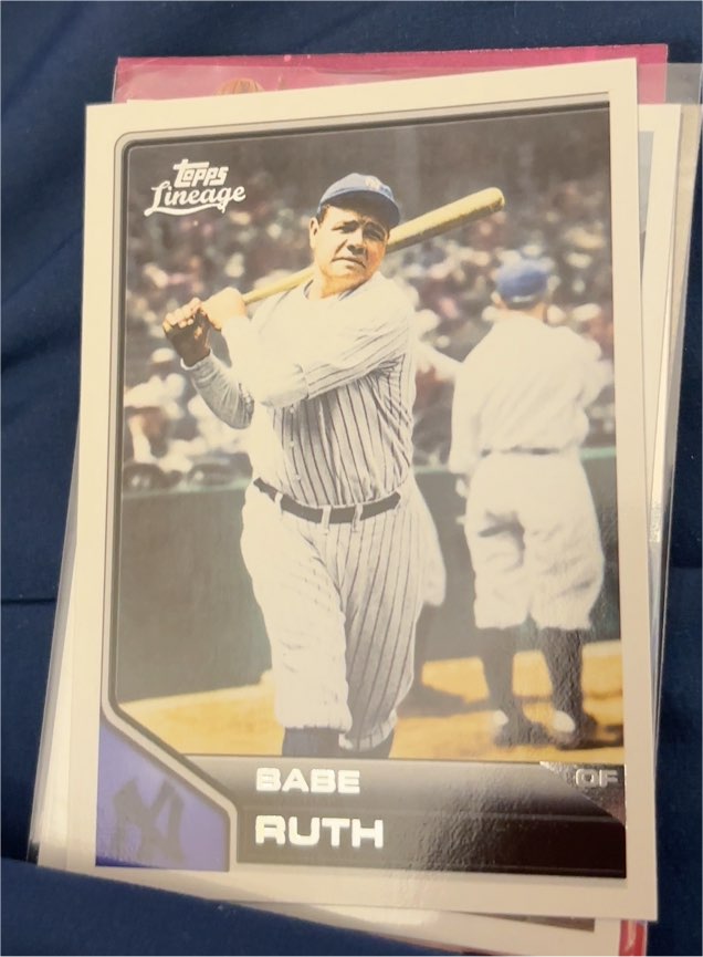 2011 Topps Lineage #100 Babe Ruth — front