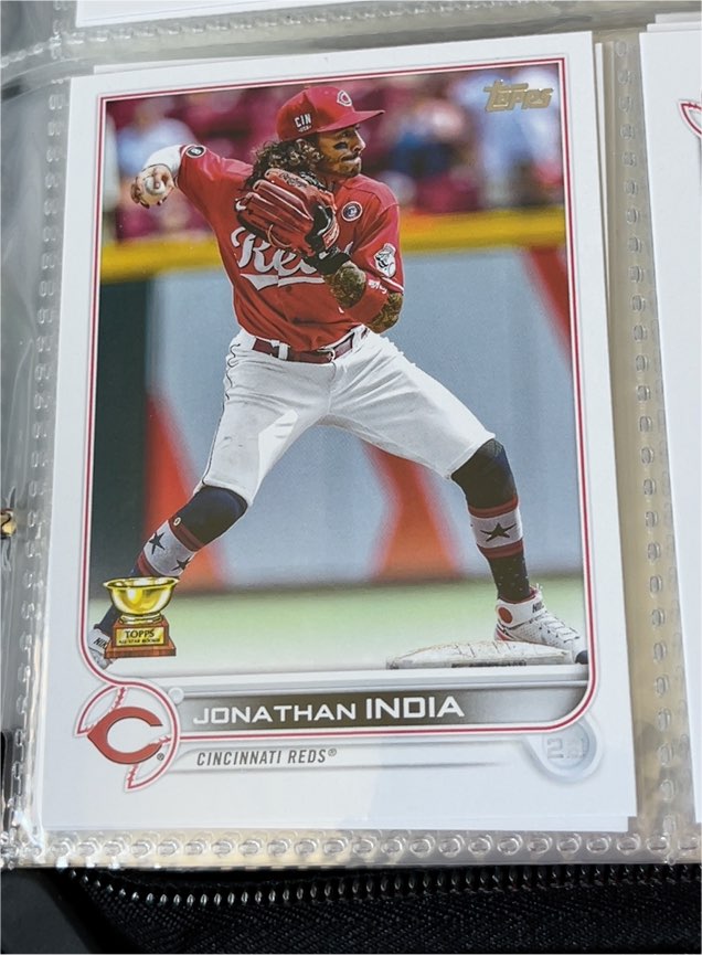 2022 Topps Series 2 #563 Jonathan India — front